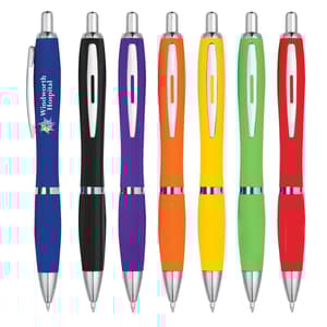 Satin Pen With Antimicrobial Additive