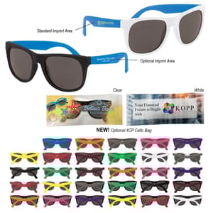 Promotional Rubberized Sunglasses