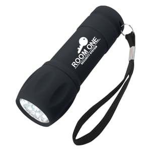 Rubberized Torch Light With Strap
