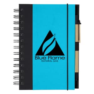 Eco-Inspired Spiral Notebook & Pen