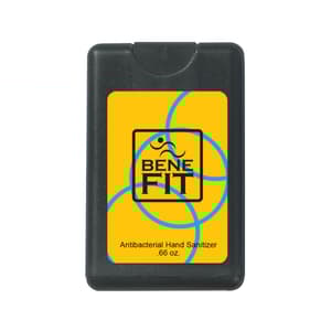 .66 Oz. Card Shape Hand Sanitizer