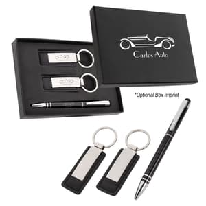 Sprint Stylus Pen & Leatherette Key Tag Gift Set