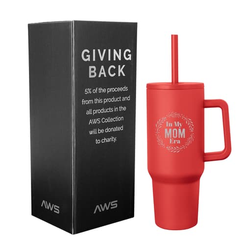 40 Oz. AWS Jackson Intrepid Stainless Steel Tumbler