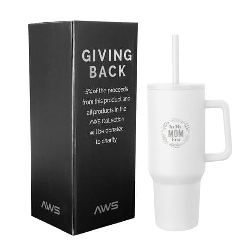 40 Oz. AWS Jackson Intrepid Stainless Steel Tumbler