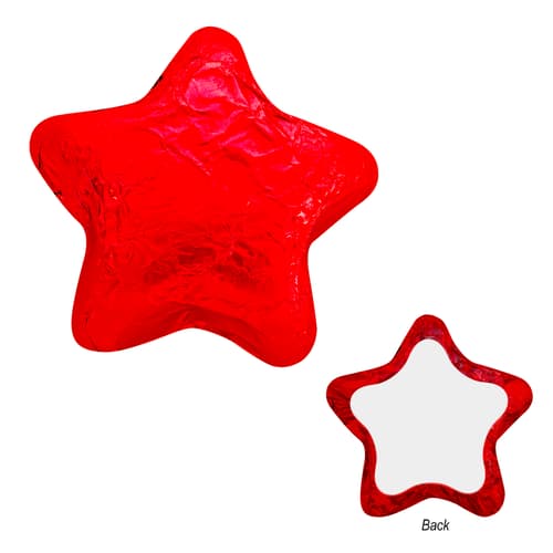 Individually Wrapped Chocolate Stars