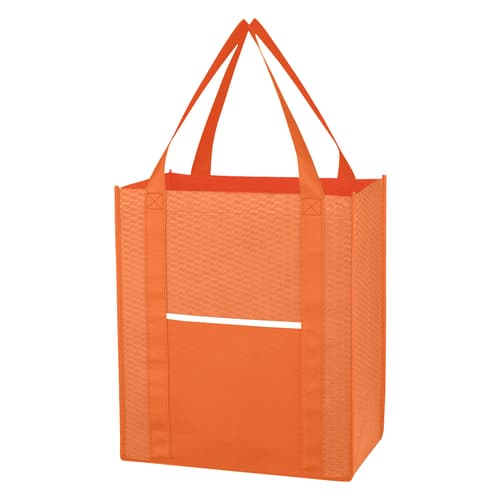 Non-Woven Wave Shopper Tote Bag
