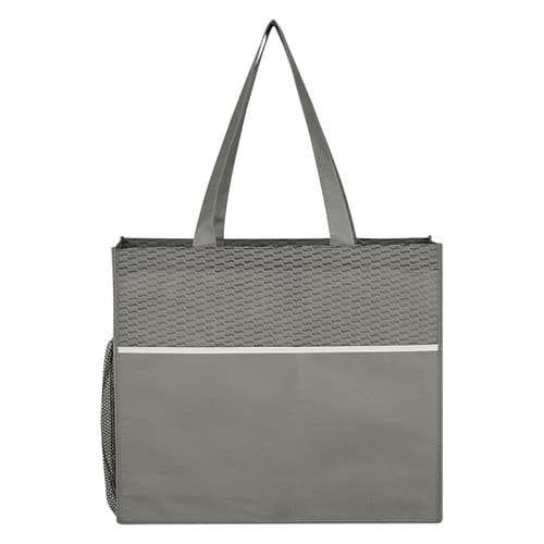 Non-Woven Wave Design Tote Bag