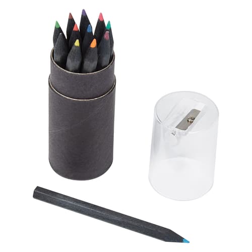 Pencil Colors Include Black, Blue, Brown, Dark Green, Light Blue, Light Green, Maroon, Orange, Pink, Purple, Red and Yellow