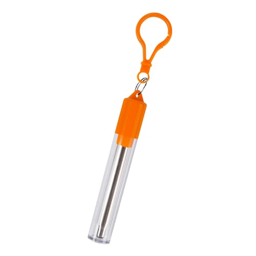 Collapsible Stainless Steel Straw Kit