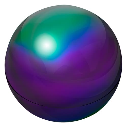 Metallic Rainbow Lip Moisturizer Ball