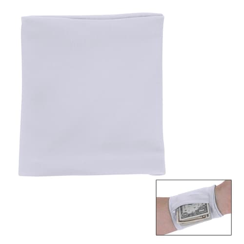 Stretch Wristband With Pocket