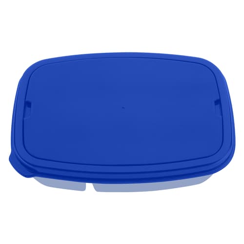 2-Section Lunch Container With Custom Handle Box