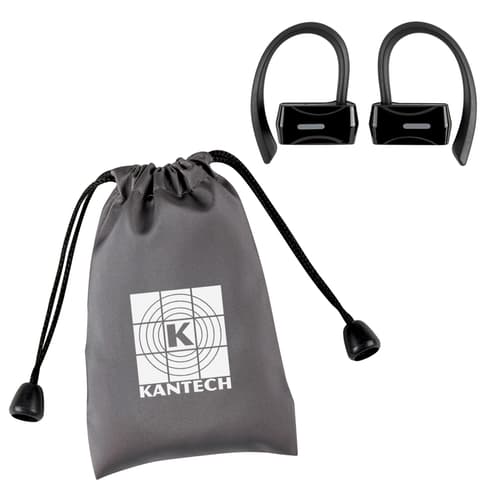 Sporty Wireless Earbuds With Pouch