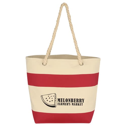 Cruising Tote Bag With Rope Handles