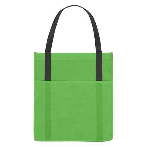 Non-Woven Shopper's Pocket Tote Bag