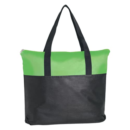 Non-Woven Zippered Tote Bag