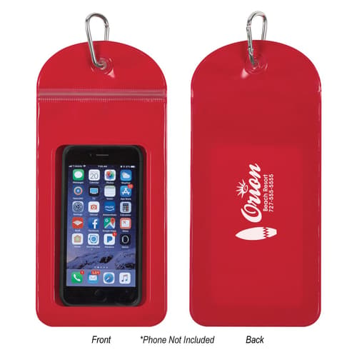 Splash Proof Phone Pouch With Carabiner