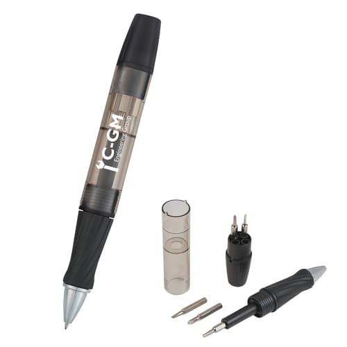 Tool Pen With Screwdrivers And Light