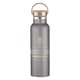 21 Oz. Full Laser Tipton Stainless Steel Bottle With Bamboo Lid