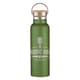 21 Oz. Full Laser Tipton Stainless Steel Bottle With Bamboo Lid