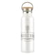21 Oz. Full Laser Tipton Stainless Steel Bottle With Bamboo Lid