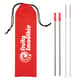 2-Pack Stainless Steel Straw Kit