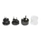 Contains Adapters For US, UK, EU, And AU Outlets