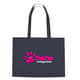 Non-Woven Shopper Tote Bag With Hook And Loop Closure