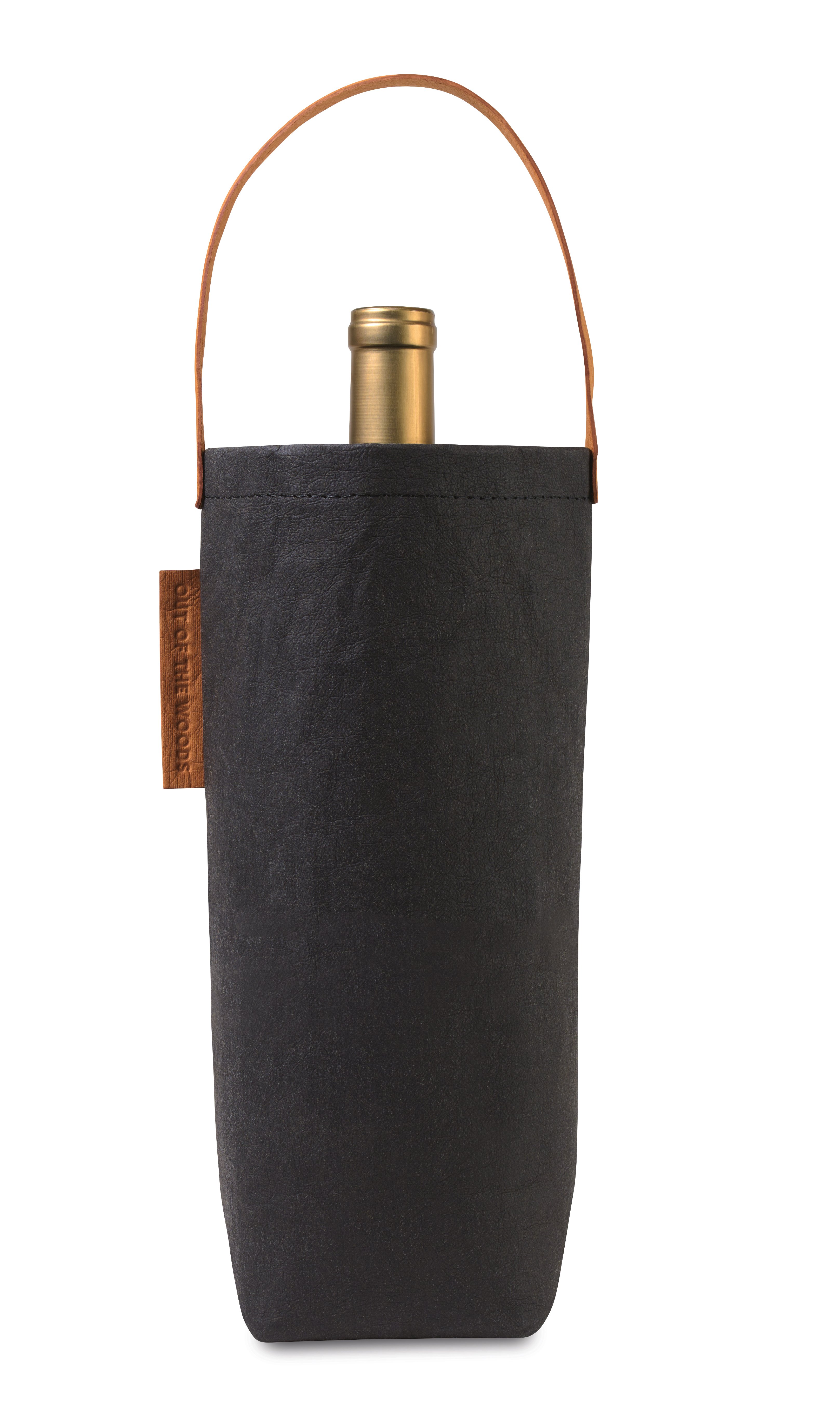 Out of The Woods Connoisseur Wine Tote Ebony